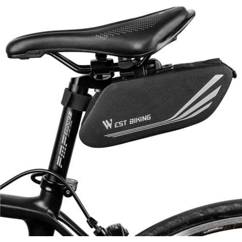West Biking Road Bike Saddle Bag Waterproof Bicycle Bycicle Bag Rear Seat Sack Cycle Cycling Bag Equipment Pannier Accessories