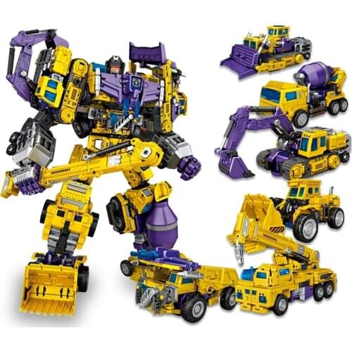 Transformation NBK Yellow Devastator Figure Toy