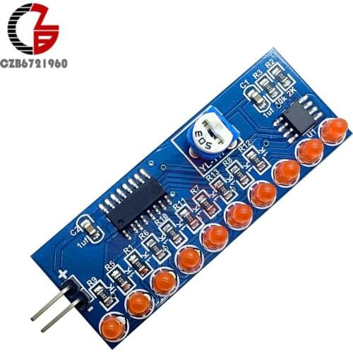 Integrated NE555+CD4017 Light Water Flowing Light LED Module DIY Kit