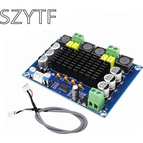 High-power digital power amplifier board TPA3116D2 digital audio amplifier dual-channel DIY amplifier