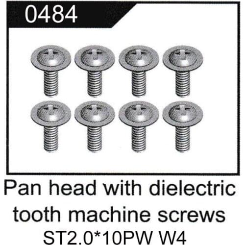 Wltoys 12428 12423 RC Car Spare parts Upgrade 12428-0069 M2*4 screw/0118 M2.5 nut/0119 M4 nut 0325/0484/0363/0483 Pan head srews