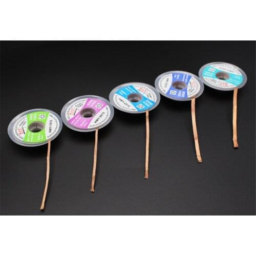 1pc Desoldering Wire Low Residue Tin Absorption Line Suction line Soldering 1.5m Length Wick/Soldering Accessor Suction tin line