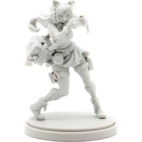 30mm KD Resin Figures Model kits Beauty Soldier Goddess Series Unassambled Unpainted C514