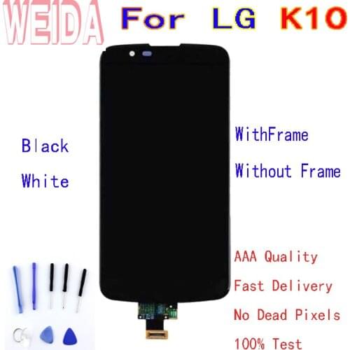 5 .3 Inch For LG K10 lcd Display Touch Screen Digitizer Assembly WITH Frame free tool