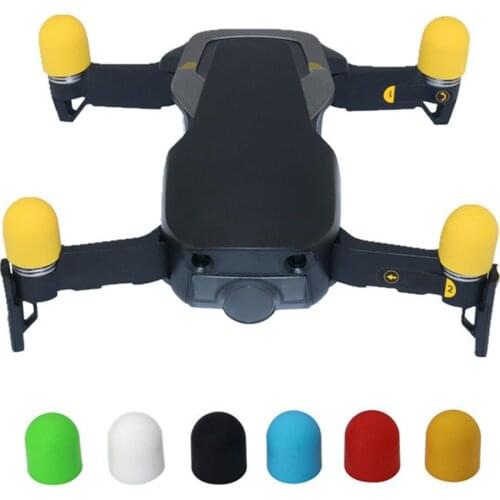 Drones accessory 4pcs Silicone Motors Cover Protective Case sleeve Dust-proof Cap for DJI Mavic Air Drone motor protection cover