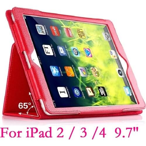 9.7'' Coque for iPad 2 3 4 A1395 A1430 A1459 Case Magnetic Smart Auto-Sleep PU Protective Funda for iPad 2 3 4 9.7'' Stand Case