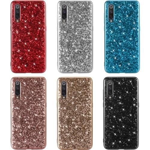 For Xiaomi Mi 9 Case Luxury Hard PC Shining Glitter Slim Protective Back Cover case for xiaomi mi9 xiaomi 9 full cover shell