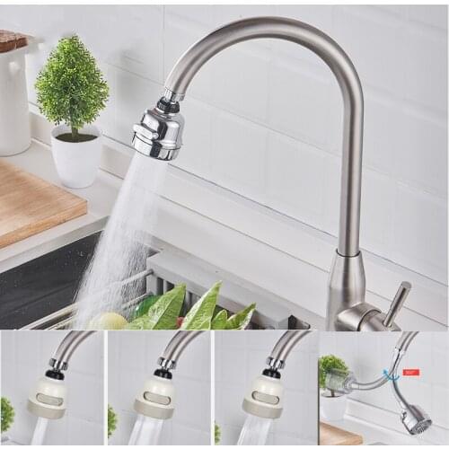 Kitchen Faucet Kitchen Moveable Flexible Tap Head Shower Diffuser Rotatable Nozzle Adjustable Booster Faucet Kitchen Accessories