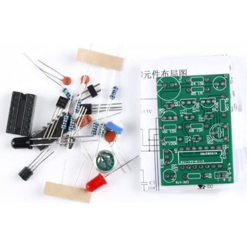 DIY Kit Module Analog Electronic Candle Lights + Blowing Control Simulation Candle Suite Trousse Timer Componentes Eletronico