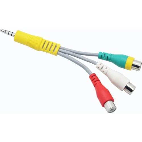 ORIGINAL/Genuine AV Gender Cable Cord BN39-02190A DC To RCA AV adapter BN39-02190A Component for Samsung 4K Ultra HD Smart LED