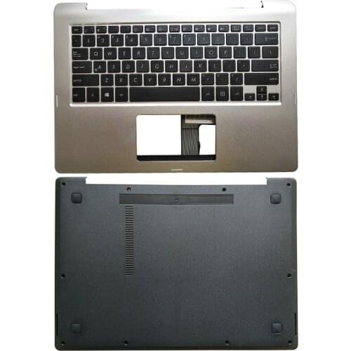 NEW Laptop Palmrest Upper Case/Bottom Case for ASUS TP300 TP300L TP300U TP300LD TP300LJ Silver