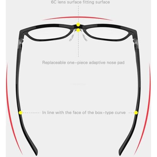 Xiaomi Mijia Qukan B1/W1 Discoloration Anti-blue Light Protective Glasses Smart Detachable Updated Version HD Glasses