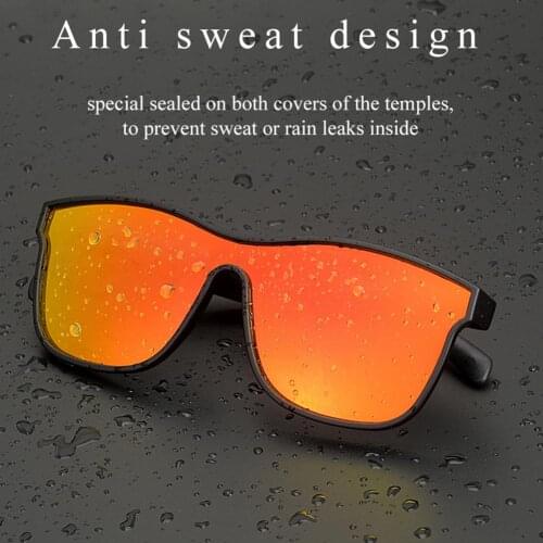 CVC Noise Reduction Bluetooth-compatible Audio Smart Sunglasses Headphone Wireless Audio Glasses Open Ear Sunglasses Headset