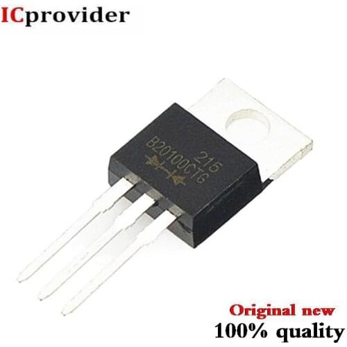 10PCS MBR20100CT MBR20100 TO-220 TO220 20100CT Transistor new original