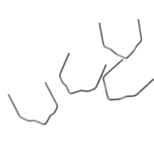 100 Pcs Pre-cut Hot Flat Staples V-Shape Plastic Stapler Repair Kit Welder Tool 40GF