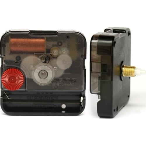 12888SC1 Step Screw in type Clock Accessory 9mm Long White screw axis Quartz Movement With Clock Hands DIY Clock Kits