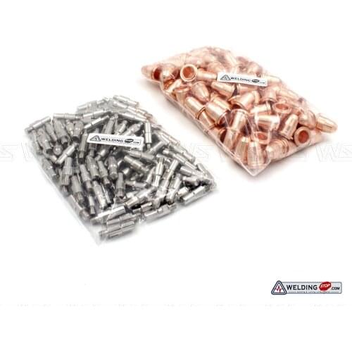 200pcs S25 S45 Plamsa Cutter Torch Electrodes PR0110 + Nozzle Tips PD0116-08