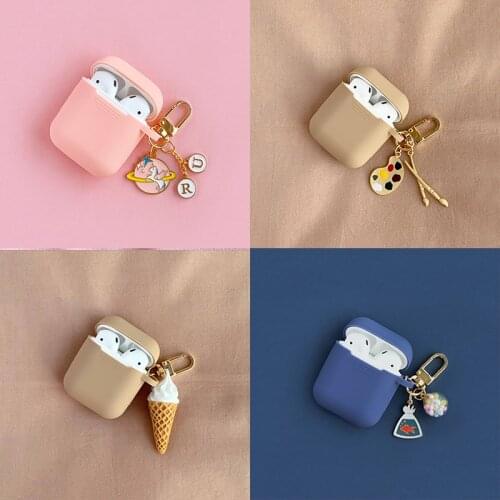 Unicorn Palette Ice Cream Earphone Case For AirPods 1 2 Pro Case Silicone Bluetooth Protective Cover For AirPods Soft Shell