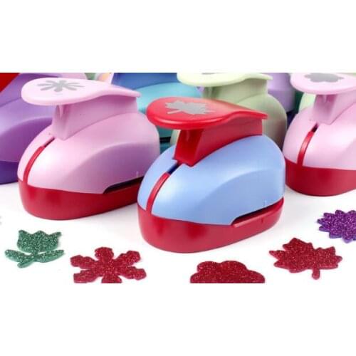 Kindergarten Large Embossing Device DIY Manual Lace Machine Pattern Flower Paper Cutter Printing Puncher