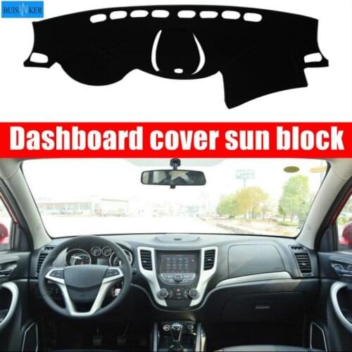 For CHANGAN CS35 2012-2016 Right and Left Hand Drive Car Dashboard Covers Mat Shade Cushion Pad Carpets Accessories