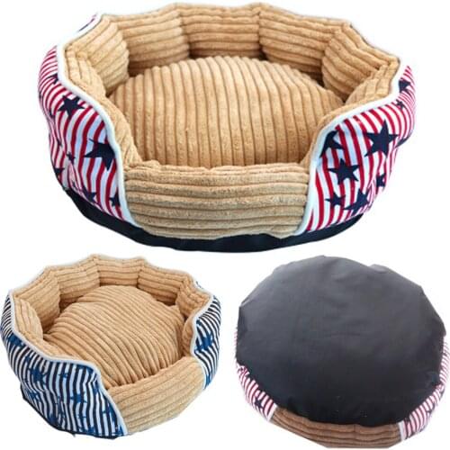 Pet Bed Warm Pet Products For Small Medium Large Dog Soft Pet Bed For Dogs Washable House For Cat Puppy Cotton Kennel Mat