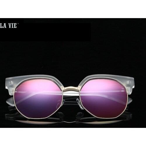 LA VIE Women's Sunglasses Round