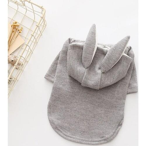 Pet Clothes Hoodie French Bulldog Puppy Dog Costume Pet Jumpsuit Pug Pets Dogs Clothing for Small Cats Dogs Rabbit Ear Outfits