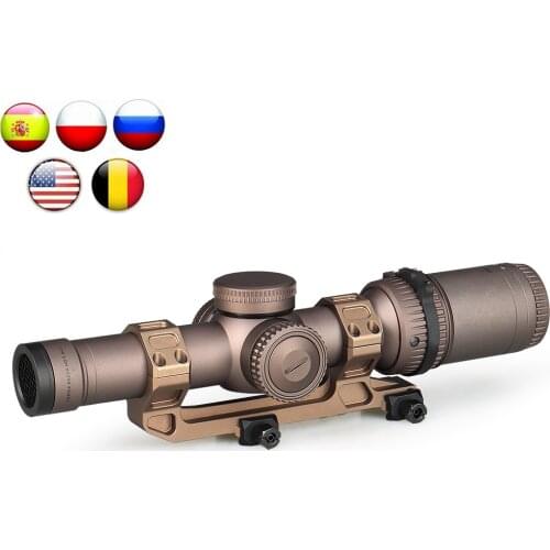 Rifle Scope 1-6x24 Hunting Long Range Optical Hunting Rifle Scope Tactical Scopes Gz10408 Air Gun Rifle Hunting