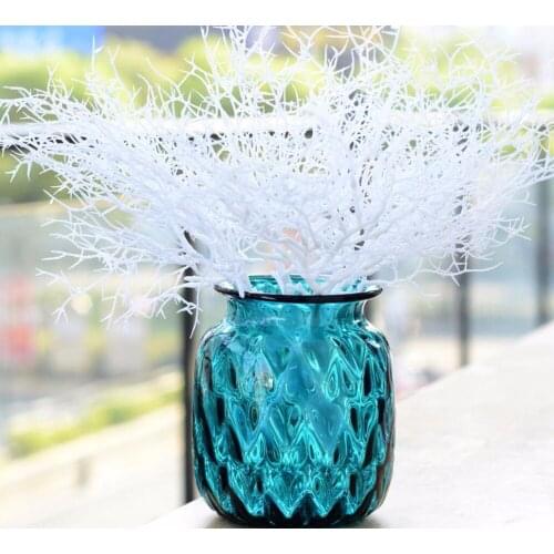 10pcs Green/White 44cm Artificial Dried Dry Tree Branch Branches For Wedding Party Home Hotel Venue Decoration