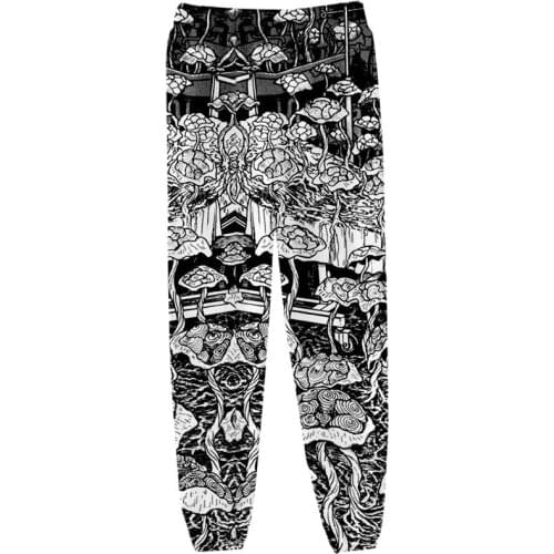 2021 Hot Sale Junji Ito Sweatpants Women Fitness Joggers Spring High Street Anime Trousers 3D Print Pants Sweatpant