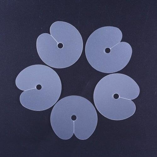 50Pcs Hair Extension Heat Fusion Protector Shield Template Disk Scalp Protector