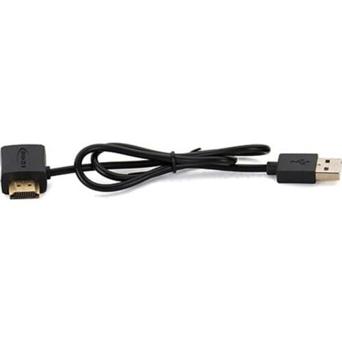 50cm Usb 2.0 Hdmi Male To Female Adapter Extender Power Connector Cable