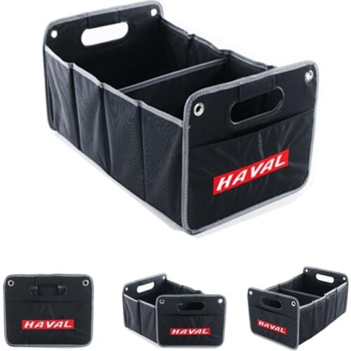 Trunk storage box suitable for Haval H7 H6 H8 H9 f7 finishing storage box large capacity folding Oxford cloth waterproof