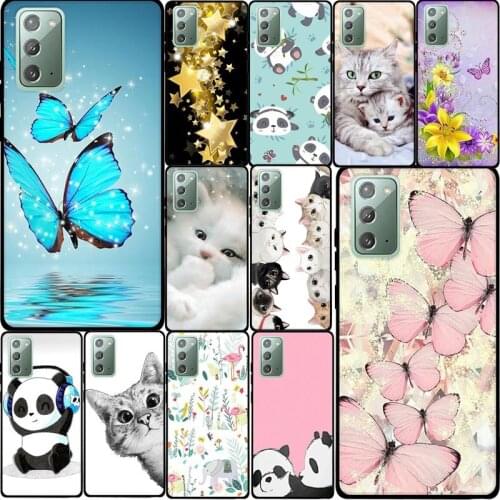 For Samsung Galaxy Note 20 Note20 Case Soft TPU Silicone Case For Samsung Galaxy Note 20 Cover Cute For Samsung Note 20 Coque
