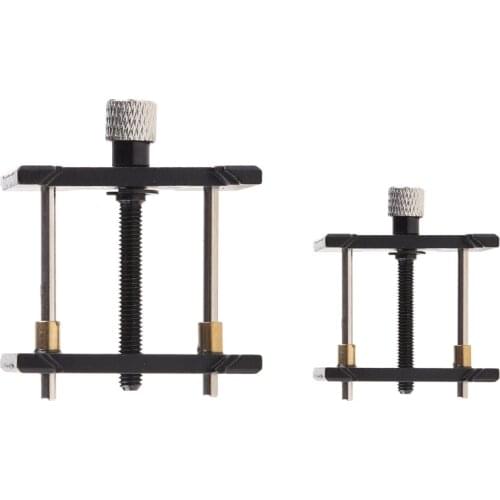 2 Pcs/Set Watch Movement Holder Fixed Base Plastic Multi-Function Clamp Watch Repairing Jewelry Making Tool Kit for Watchmaker