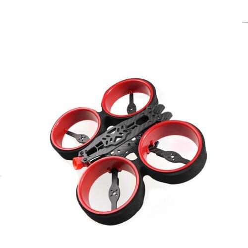 HSKRC Brave 163 3inch Carbon Fiber FPV Frame with PC Protection Ring for RC FPV Racing Freestyle Cinewhoop Duct Drone