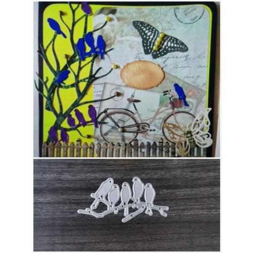 Sparrow Metal Cutting Dies for DIY Scrapbooking Album Paper Cards Decorative Crafts Embossing Die Cuts