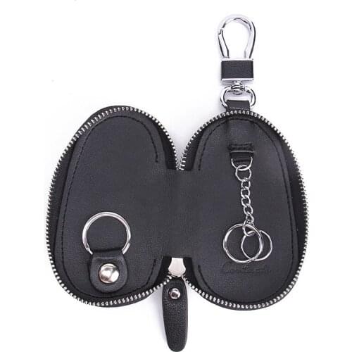 Fashion leisure zipper car key case unisex key case