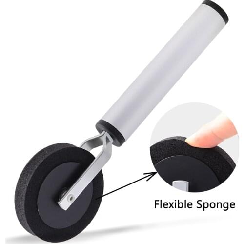 EHDIS Carbon Film Roller Scraper Soft Sponge Rubber Windshield Gap Window Tint Vinyl Squeegee Car Decal Wall Paper Wrapping Tool