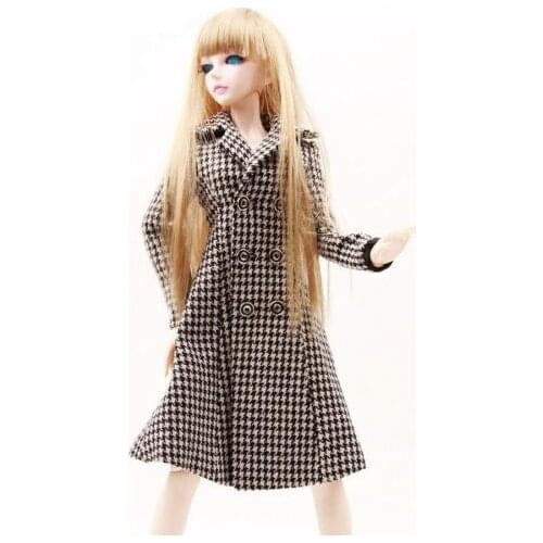 [wamami] 600# Plaid Coat/Clothes 1/4 MSD DOD BJD Dollfie