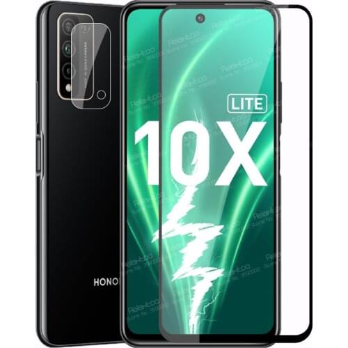 Camera Tempered Glass On Honor 10X Lite Glass Screen Protector For Huawei Honor 10X Light Xonor Honer 10 X Phone Protective Film