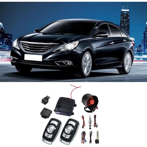 1 Set Of Car Alarm System Remote Control 12V Smart Burglar Alarm System Security System Locking Alarm System For Car Anti Theft