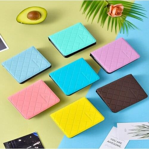 3 Inch Loose- leaf Album Photo Mini Portable PU Material Cove Interleaf Type Genera Photo Album