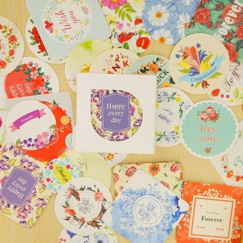 38 pcs/box Beautiful flower decoration mini paper sticker package DIY diary decoration sticker album scrapbooking