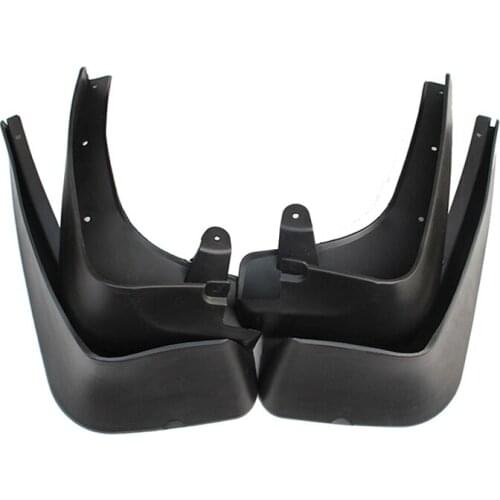 4pcs Premium Auto Front&Rear Heavy Duty Molded Flares Splash Mud Flaps Guards Fenders For BMW 7 Series 2010-2016