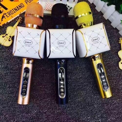 Wireless KTV Bluetooth Karaoke Microphone Handheld USB Speaker Recording Home Party Outdoor Portable MIC Echo Effect