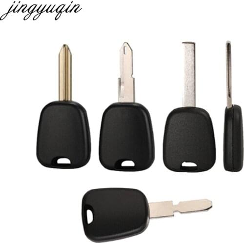 Jingyuqin 10pcs Remote Car Key Shell Case Fob For Citroen C1 C2 C3 C4 XSARA Picasso For Peugeot 307 107 207 407