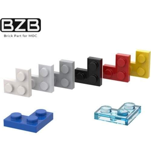 BZB MOC 2420 2x2 Corner Board Building Blocks Parts Technical Bricks Kids Brain Games DIY Toys Brithday Best Gifts