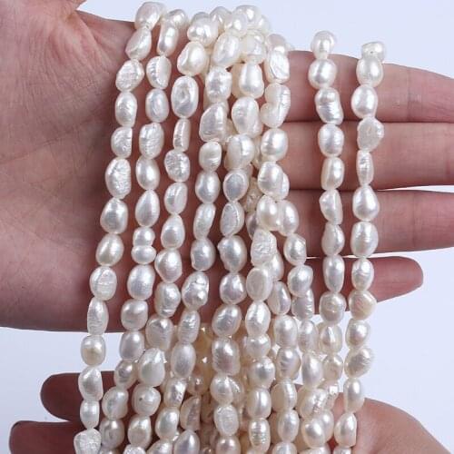 Hot Sale 6-7mm Freshwater Irregular baroque pearl For decoration