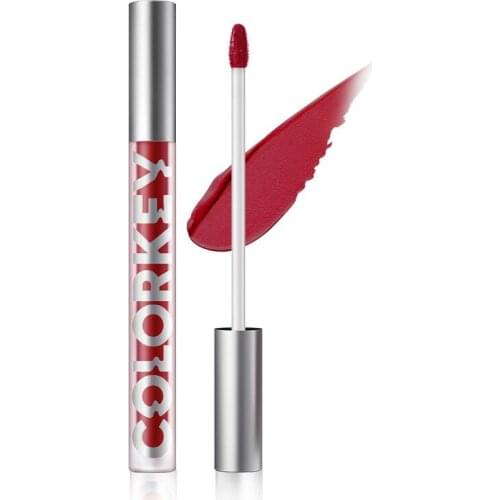 Colorkey Lip Gloss Moisturizing Moist Matte Liquid Lipstick Multi-colors Long Lasting Waterproof 18 Colors Lip Cosmetics TSLM1